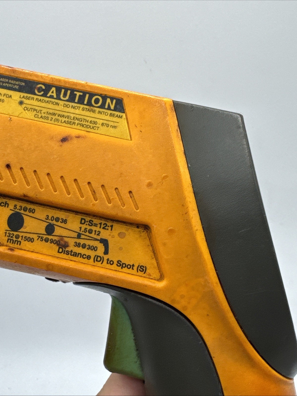 Fluke 63 IR Thermometer Tested Includes Battery