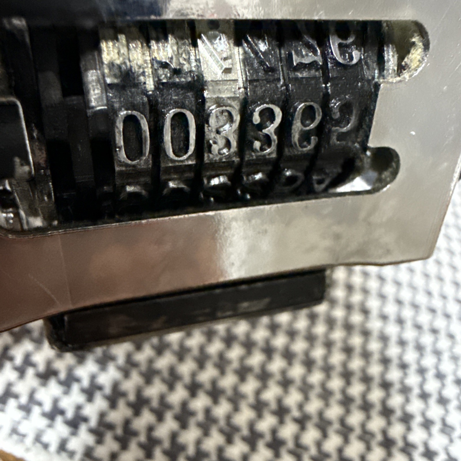 Bostitch Model 607 Numbering Machine WORKS Vl04