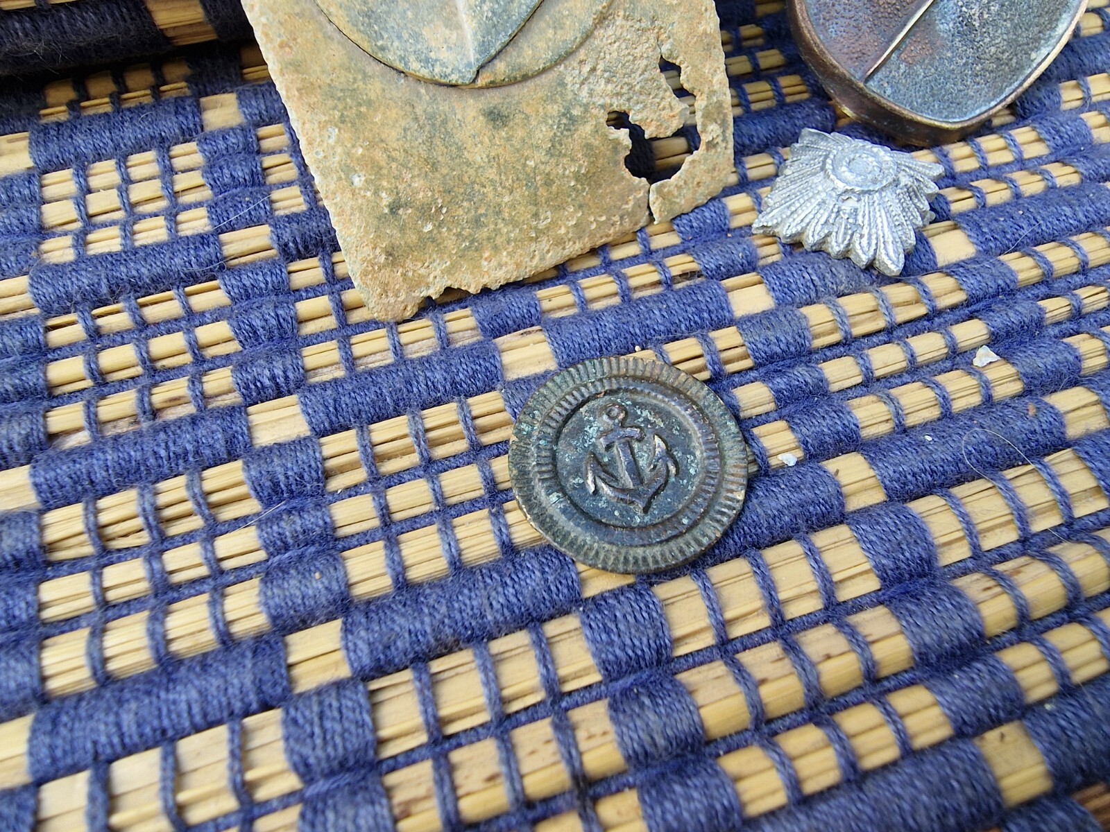 WW2 Original German Badges Front Item Relic.