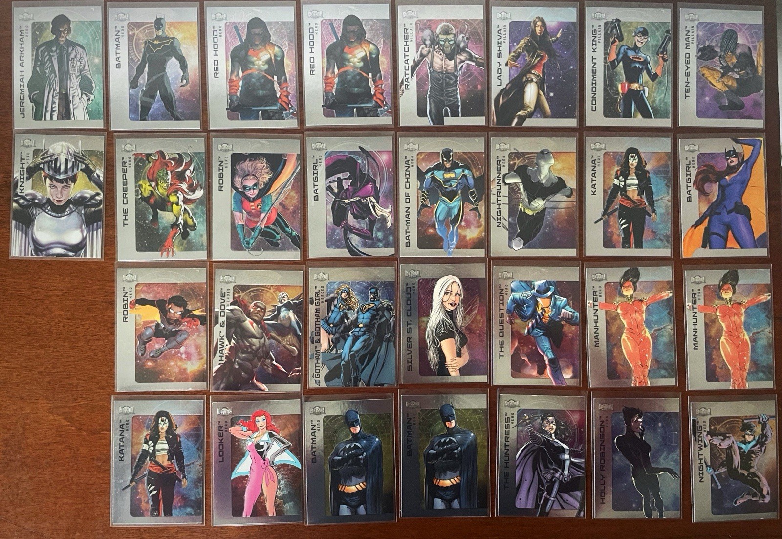2025 Skybox Metal Universe Batman Cards - Complete Your Set