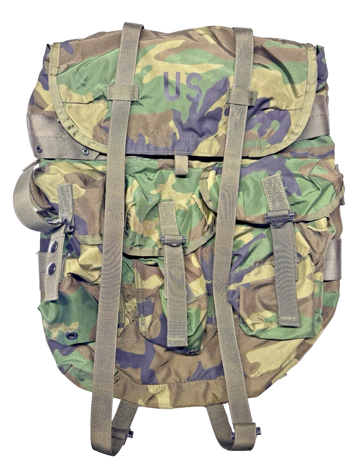 USGI M81 Medium Alice Pack Woodland Camo Bag Only No Frame No Straps
