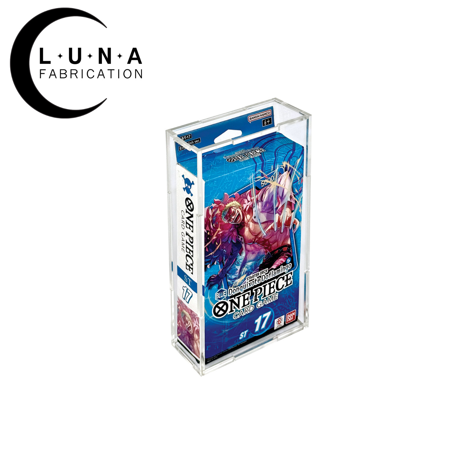 Acrylic Display Case for One Piece Starter Deck ST-15 - ST-20