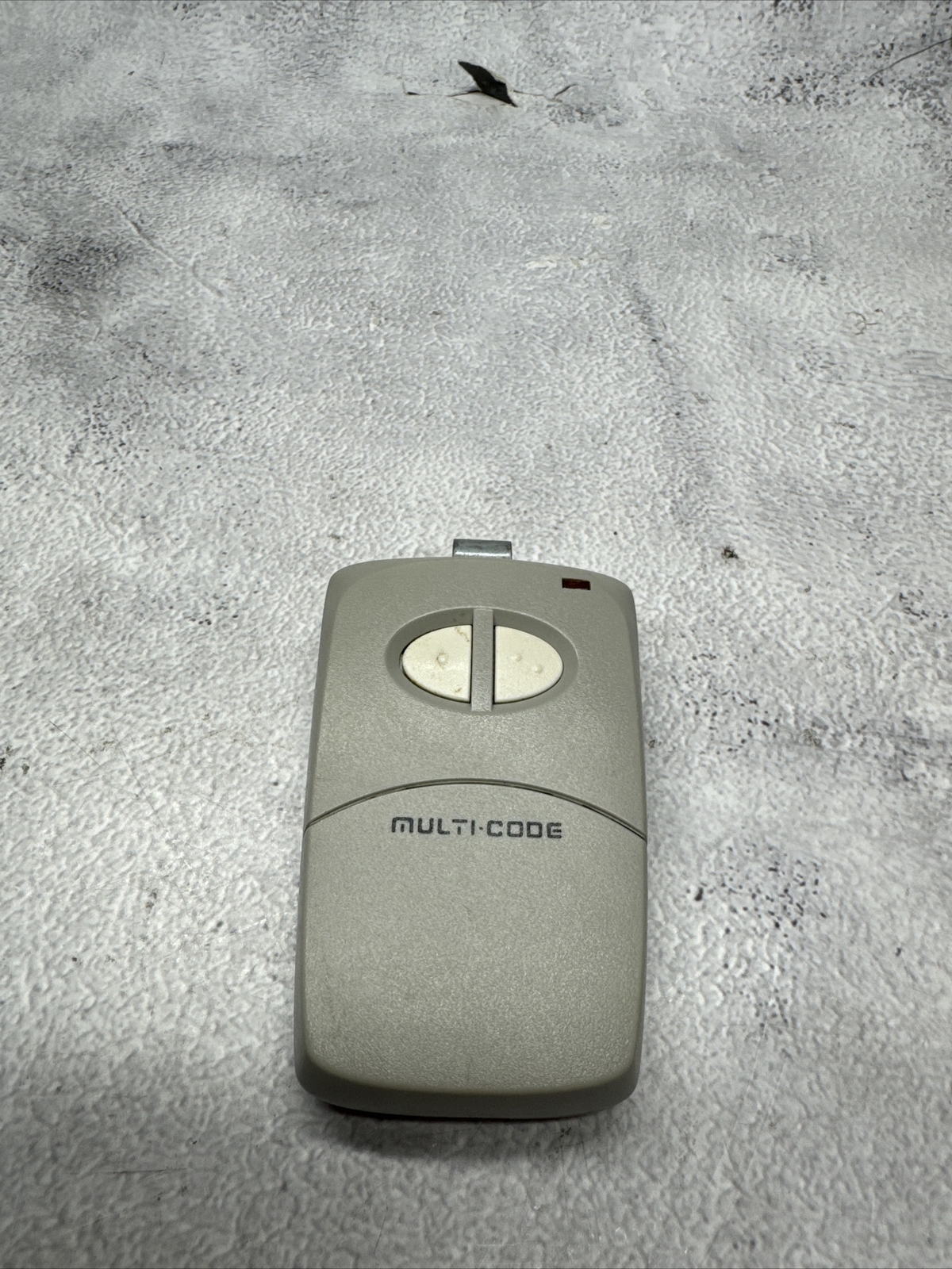 Multicode By Linear Garage Door Opener Remote Control EF4 NE02X4 Multi-Code Gray