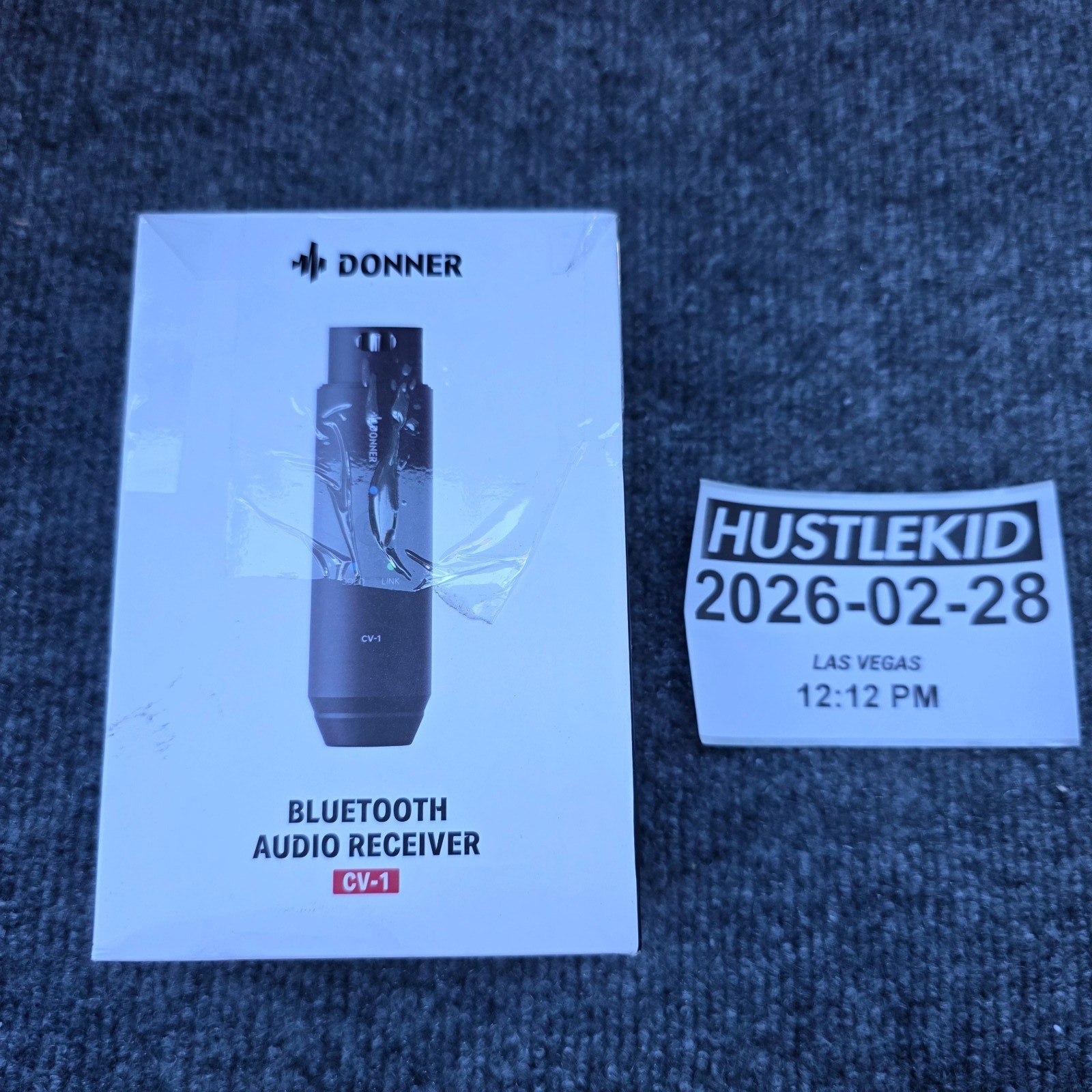 Donner CV1 XLR Bluetooth Receiver Wireless Bluetooth Adapter Speakers PA Systems
