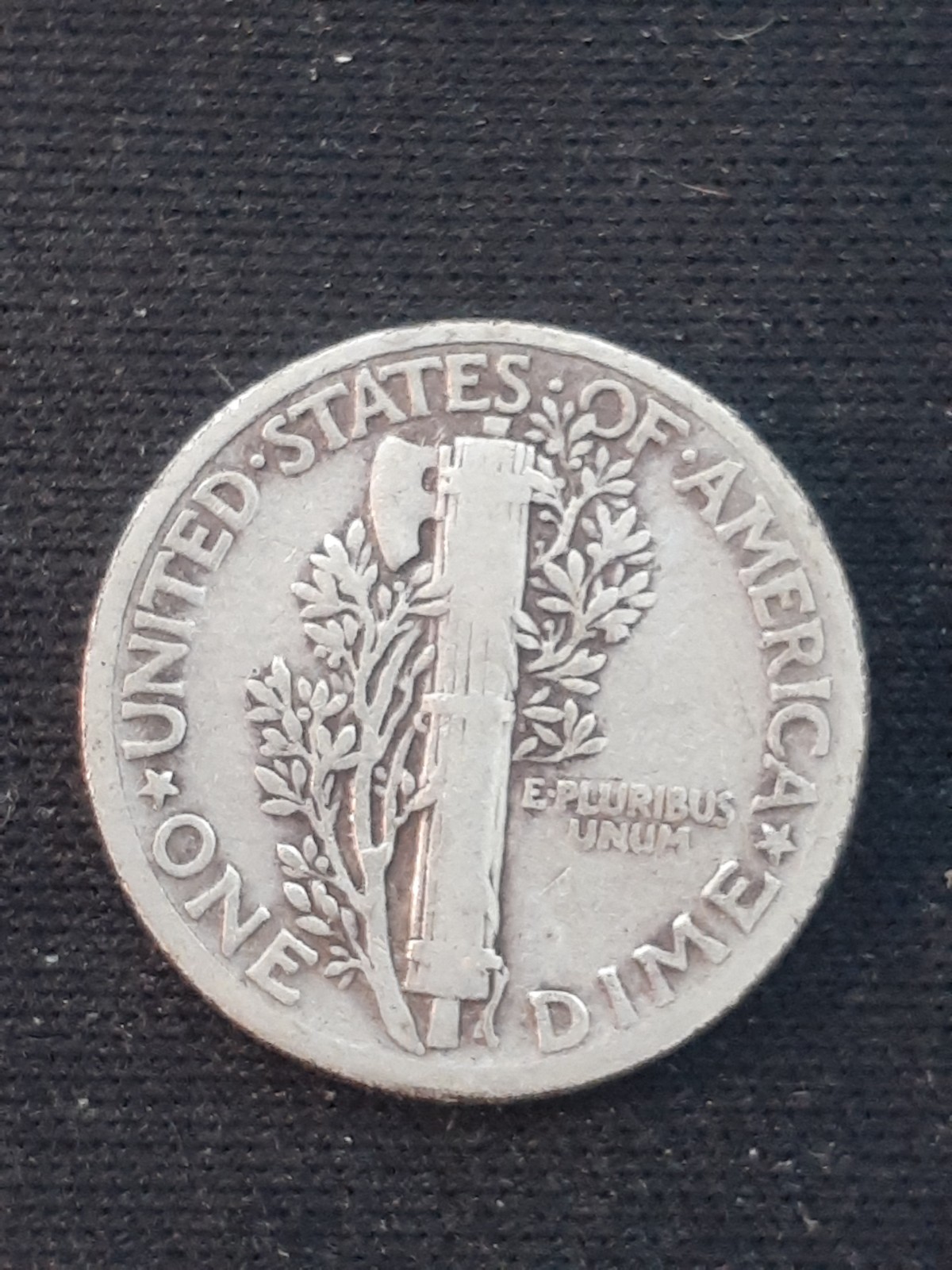 1929 MERCURY DIME VG