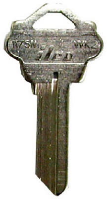 WK2-1175N Ilco Weslock Lockset Key Blank - Quantity 10