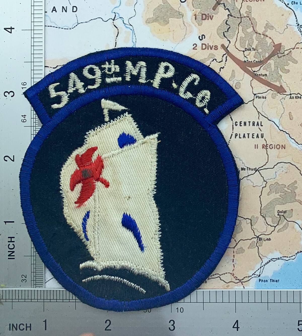 patch , US Army 549th Military Police Company Panama Patch , t5-855