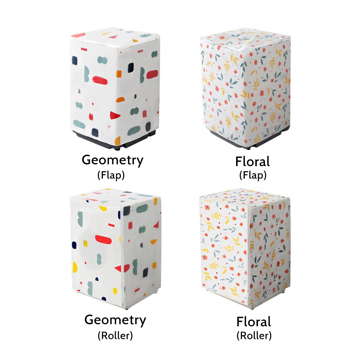 Washing Machine Dust Cover Laundry Washer Dryer Protector Dustproof Waterproof