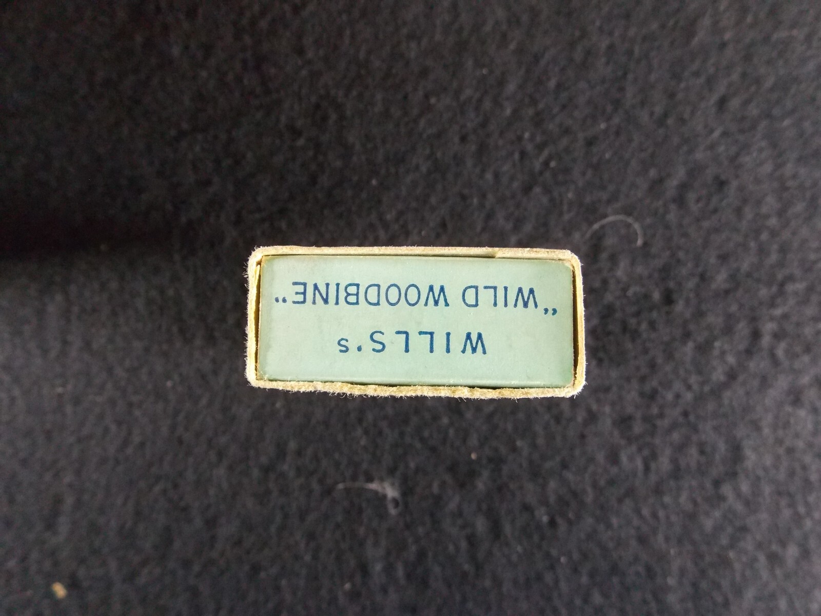 Vintage Wills Wild Woodbines Empty Cigarette Packet Box
