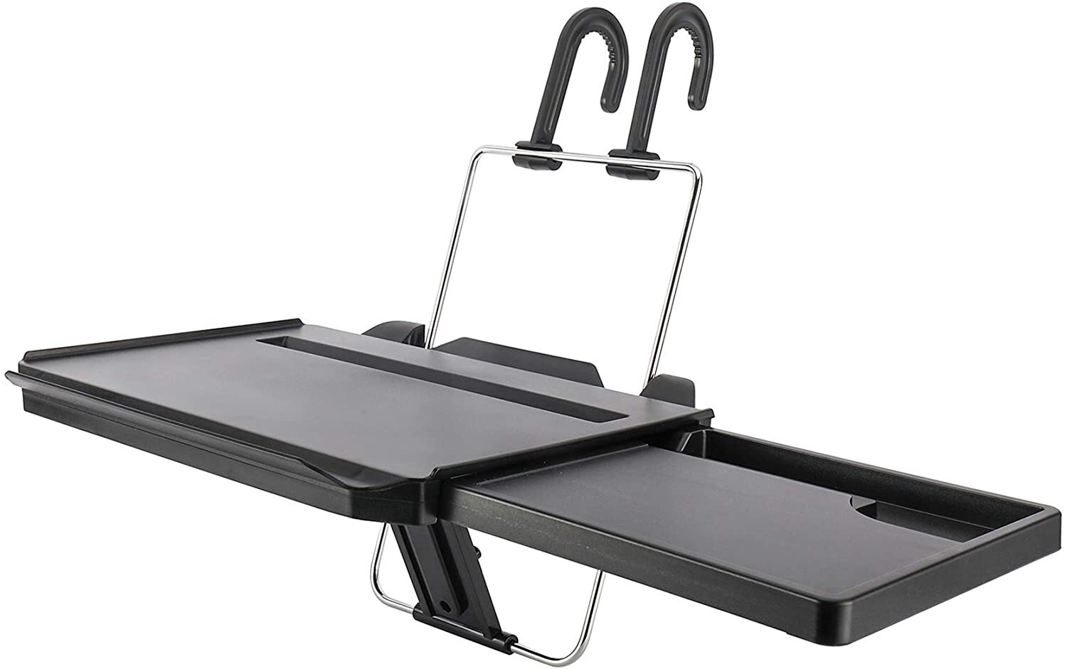 Portable Car Steering Wheel Seat Tray Back Seat Laptop Desk Food Tray Stand