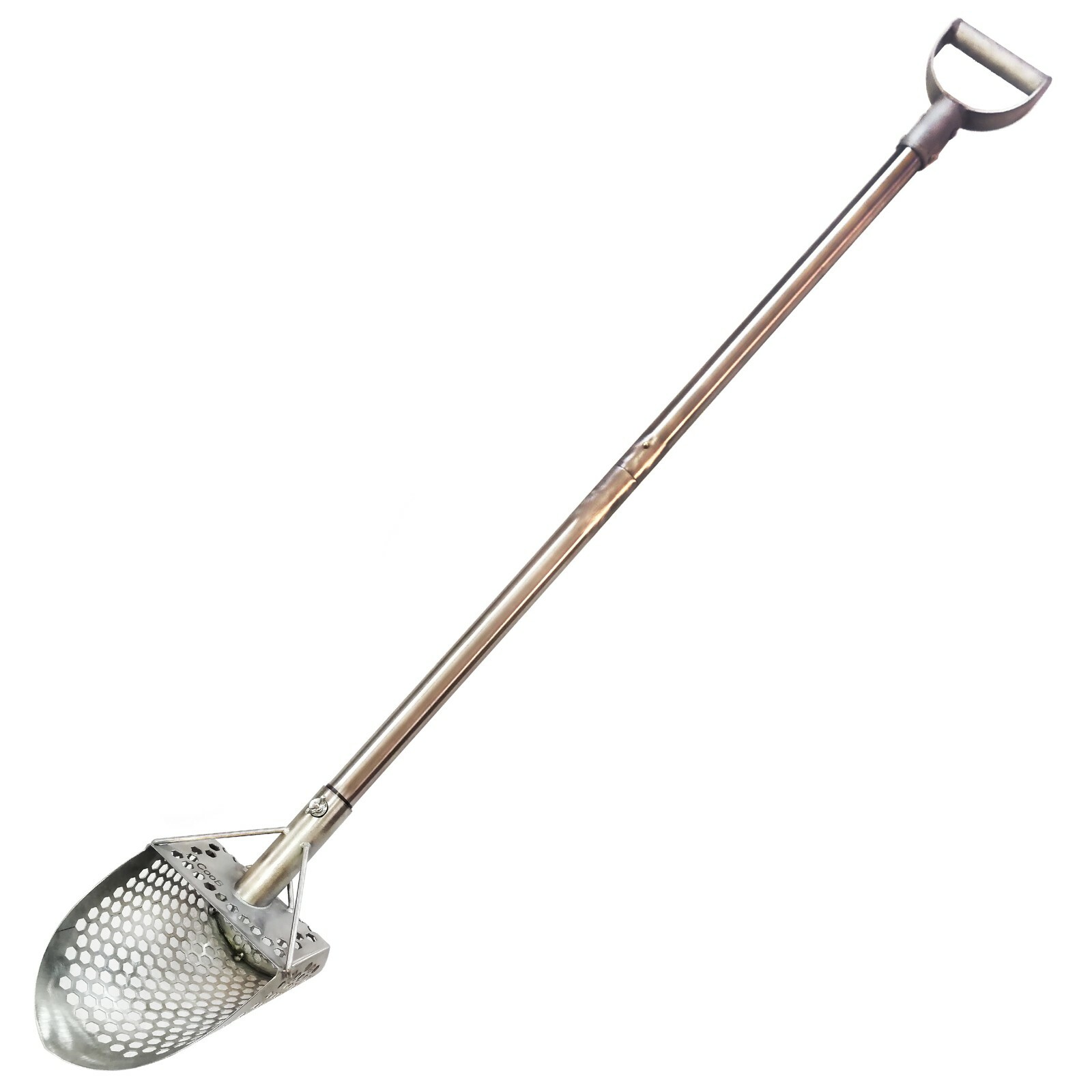 CooB Beach Sand Scoop Metal Detector Detecting Hunting Tool Stainless Steel Pole