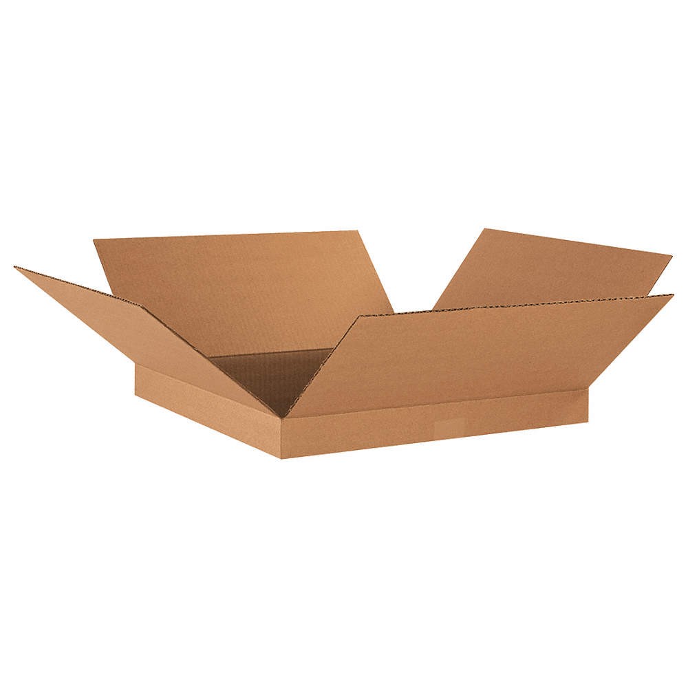 GRAINGER APPROVED 55VH45 PK 25 Shipping Box,18x18x2 in 55VH45