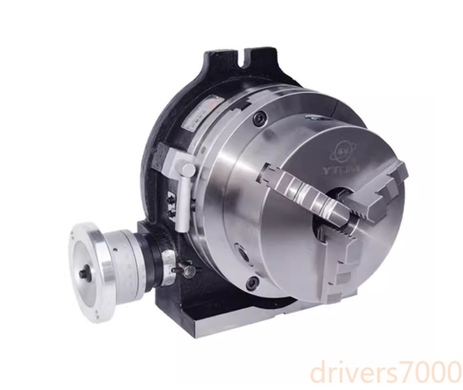 Milling Machine Indexing Head Rotary Table 3-Jaw Chuck Universal Indexing Plate