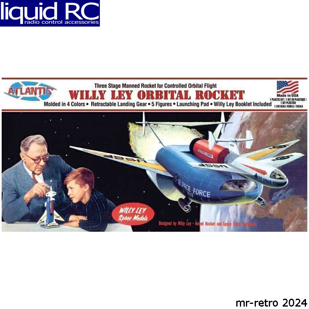 Atlantis Models M46 Space Force Orbital Rocket Willy Ley