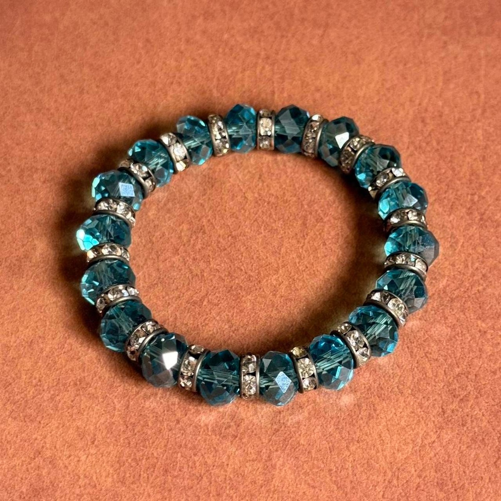 Shiny Blue Bracelet