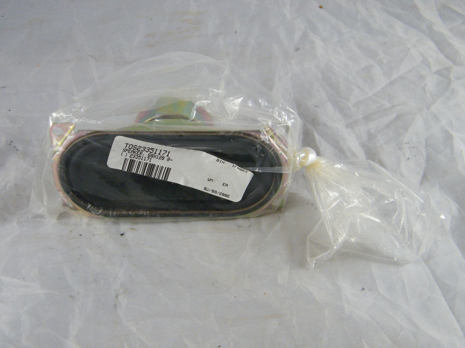 NEW  60 MM X 120 MM OVAL SPEAKER ~ 8 OHM 10W ~  PART # SPK-1416AT,TOS23351171