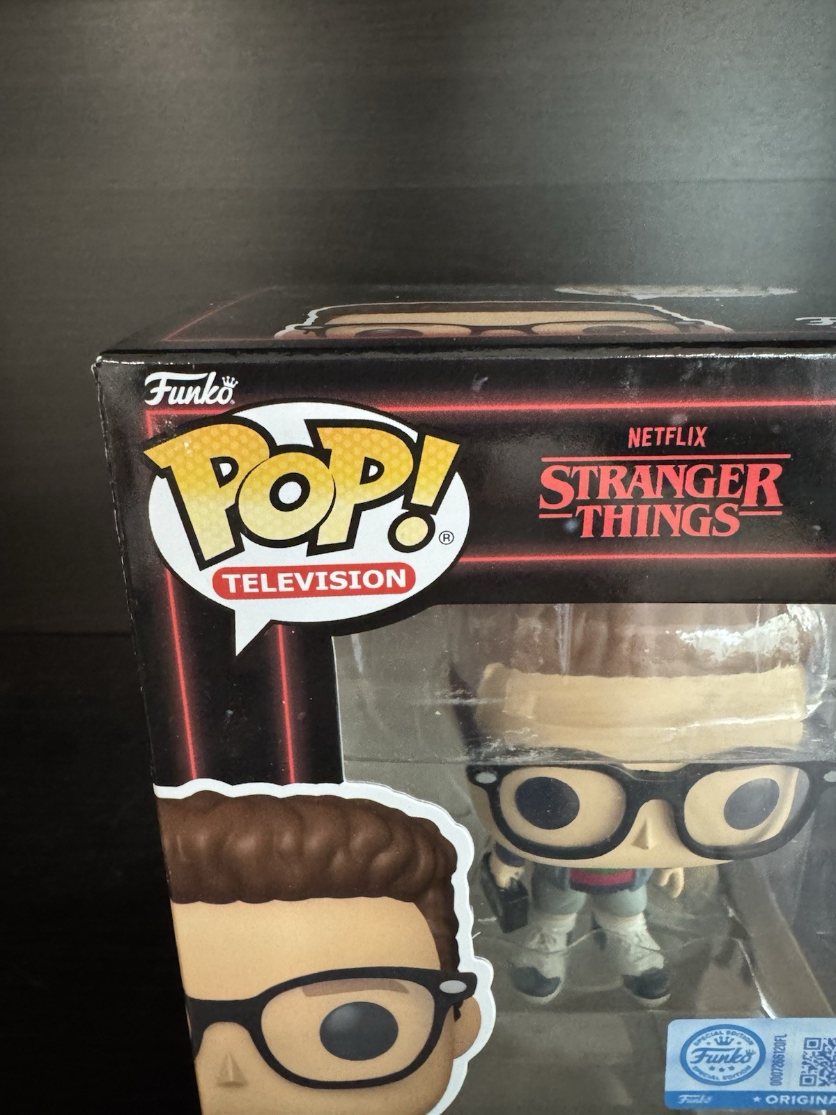 Funko Pop! Derek Turnbow #1803 Stranger Things Exclusive Vinyl Figure +PROTECTOR
