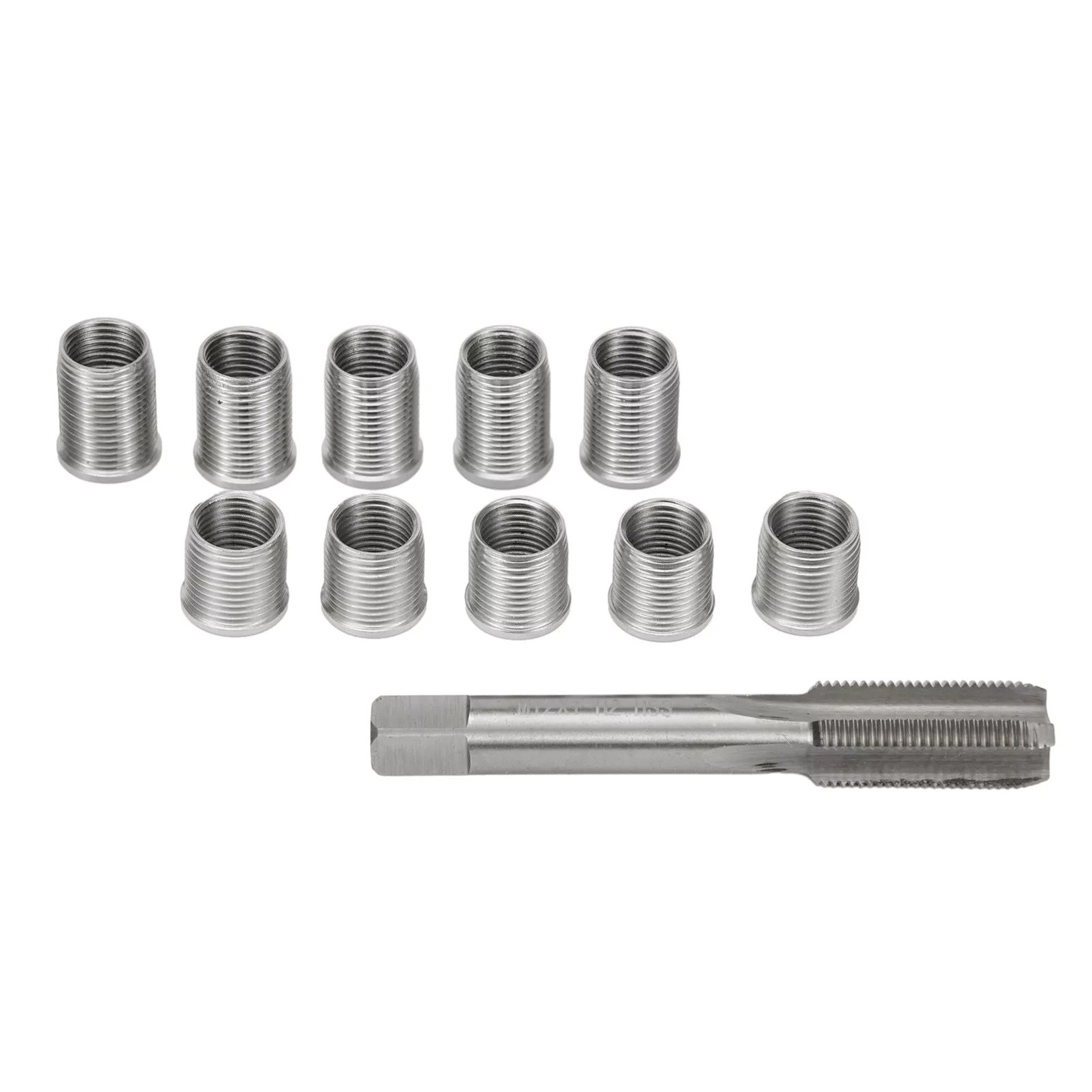 1Set Spark Plug Thread Repair Tool Accessories with M10x1.0 Thread Inserts