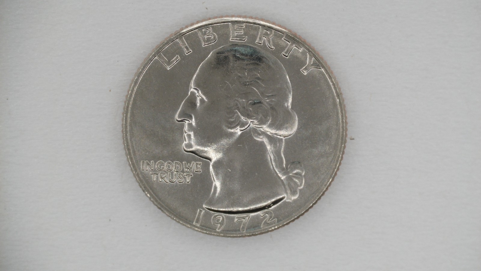 1972 P Washington Quarter Uncirculated BU from mint set  *FREE SHIPPING*