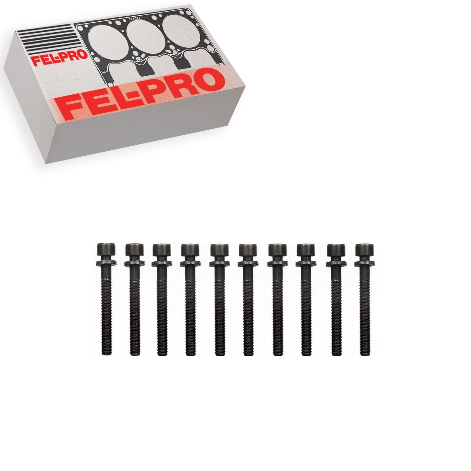Fel-Pro Engine Cylinder Head Bolt Set For 1983-1984 Volkswagen Rabbit 1.8L L4