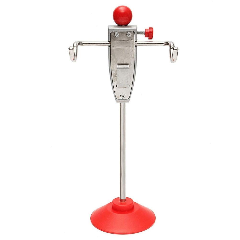 SAVEMORE4U18 Car 14.5''/368mm Steering Wheel Holder Stand 14.5 inches, Red