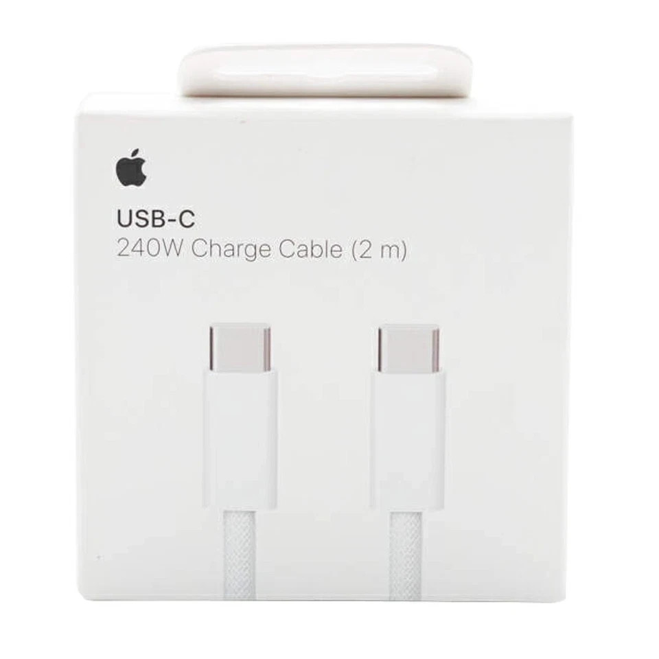 Apple 240W USB-C Charge Cable 2m 6 FT ‎MU2G3AM/A In Original Retail Package