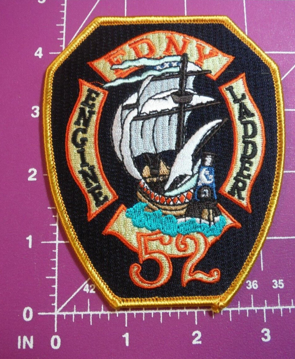 NYC Fire Dept-FDNY Engine/Ladder 52 patch