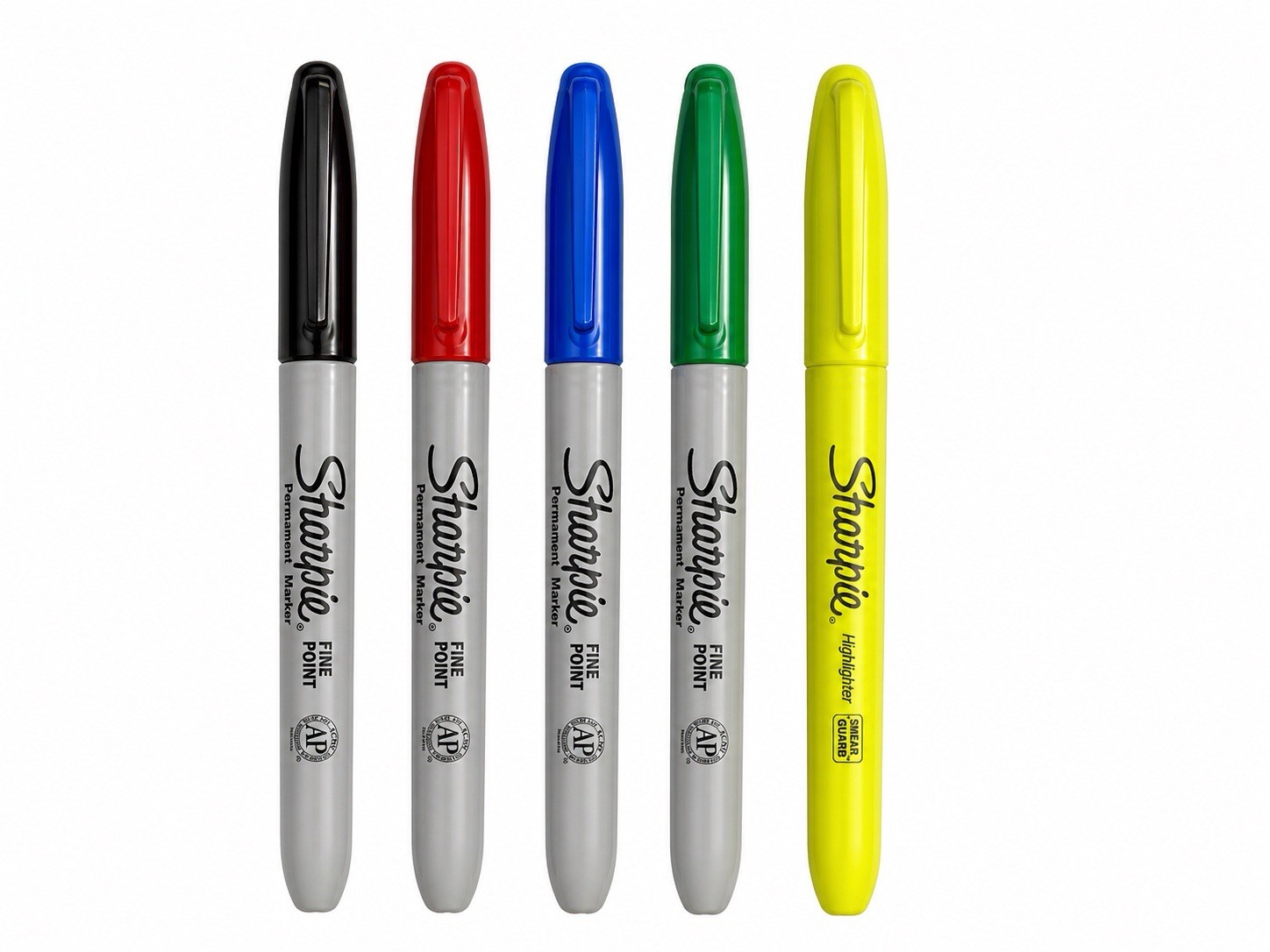 Sharpie Fine Point Permanent Markers 2 Pack 10 Count Assorted + Highlighter