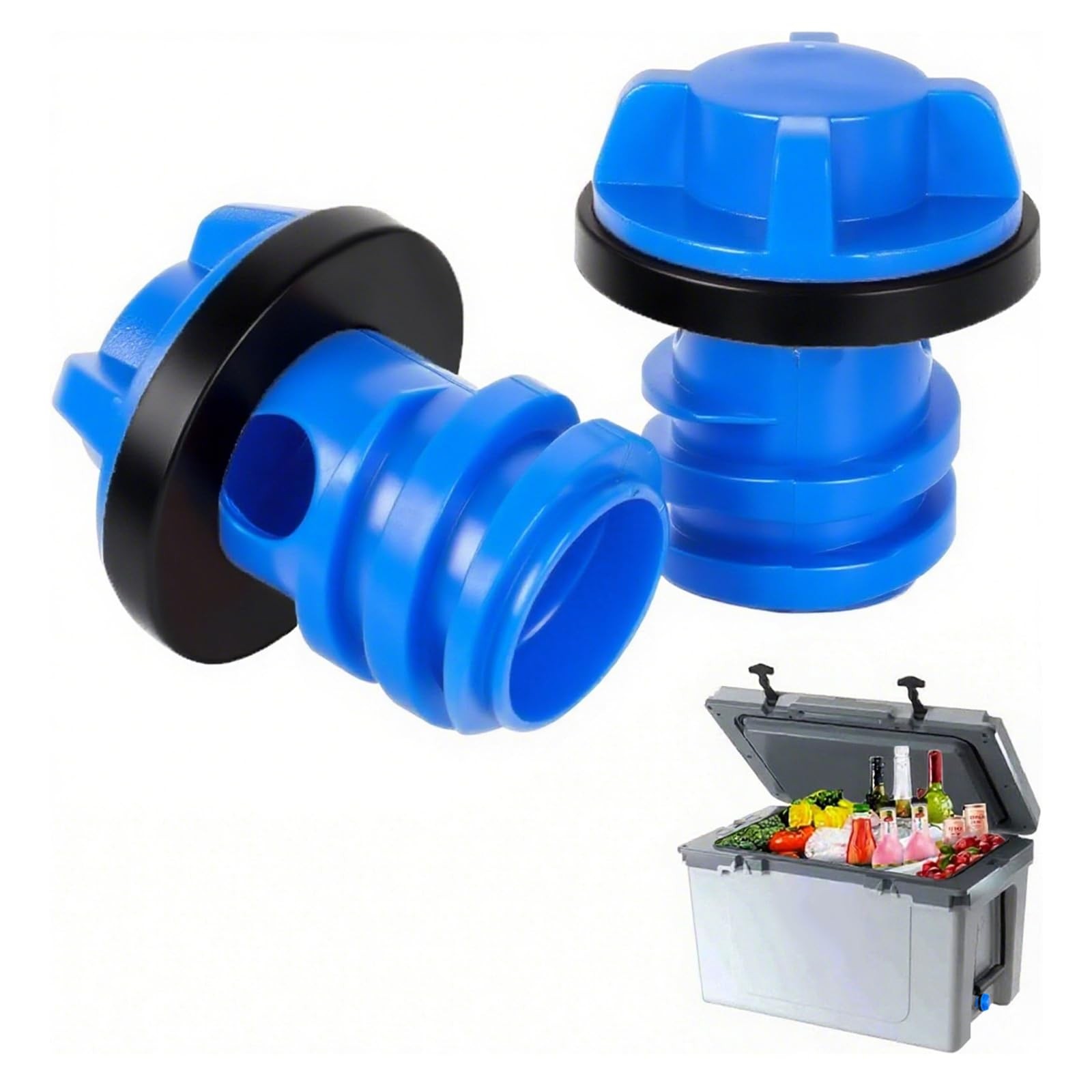 Cooler Drain Plug, 2 Pack Cooler Plug Replacement Parts Accessories LeakProof...