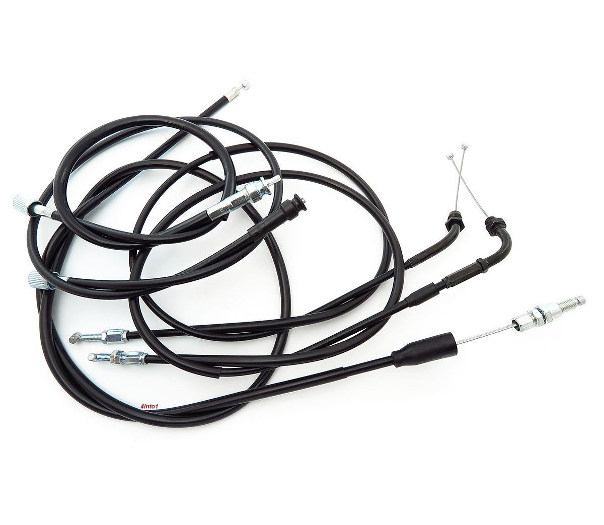 Complete Cable Set - Honda CB500K 71-73 Push Pull Clutch Speedometer Tachometer