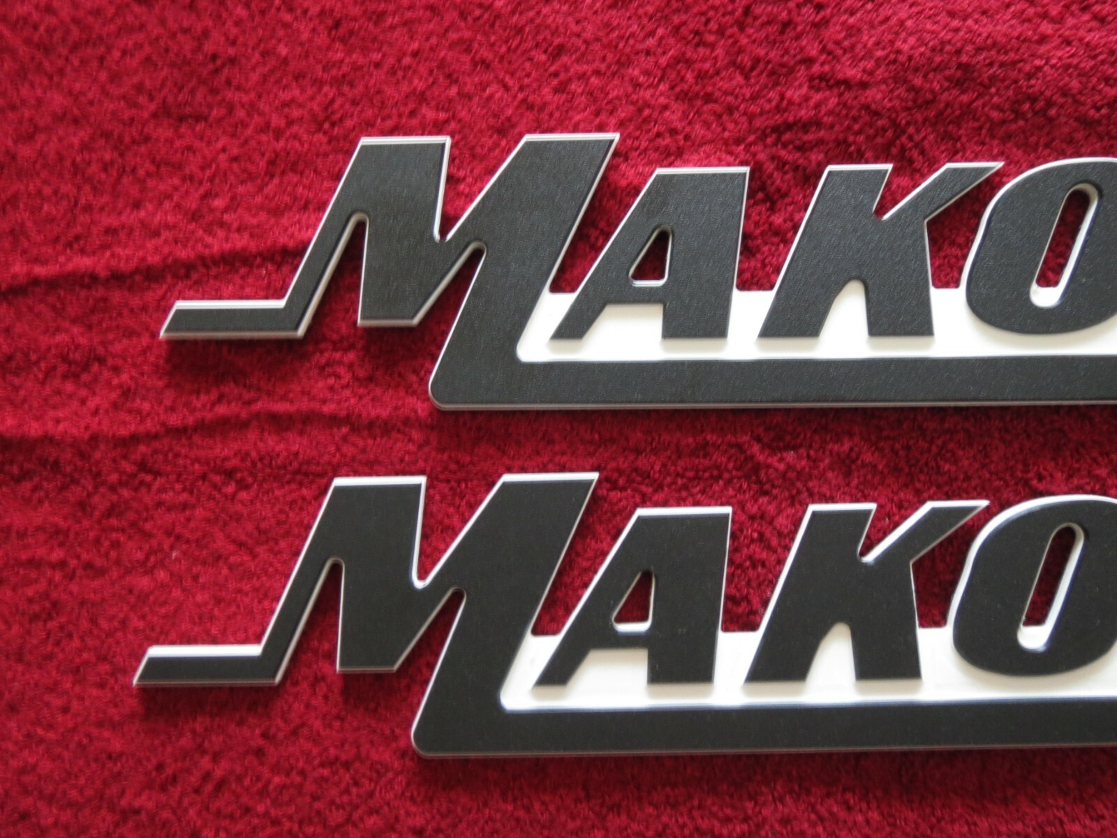 Mako Boat Emblems / Badges (Large) 3" High