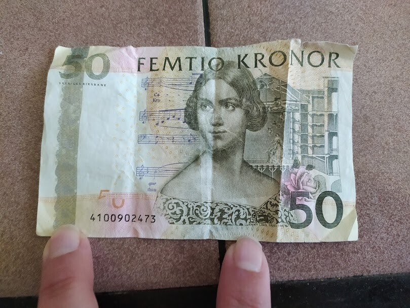 50 Femtio Kronor Sverigis Riksbank