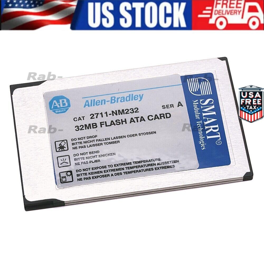 Allen-Bradley 2711-NM232 2711NM232 Ser. 32MB Flash ATA Card IN BOX NEW