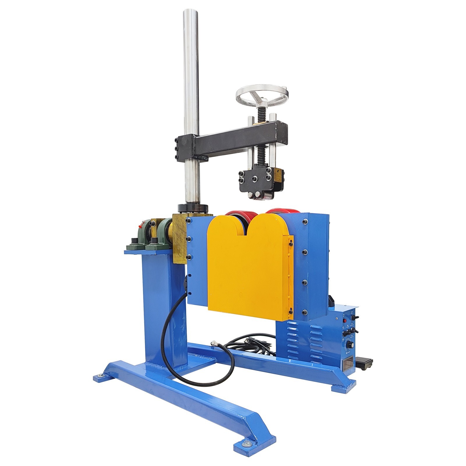 110V 660lb Welding Turning Roller Rack Press Wheel Type Welding Positioner