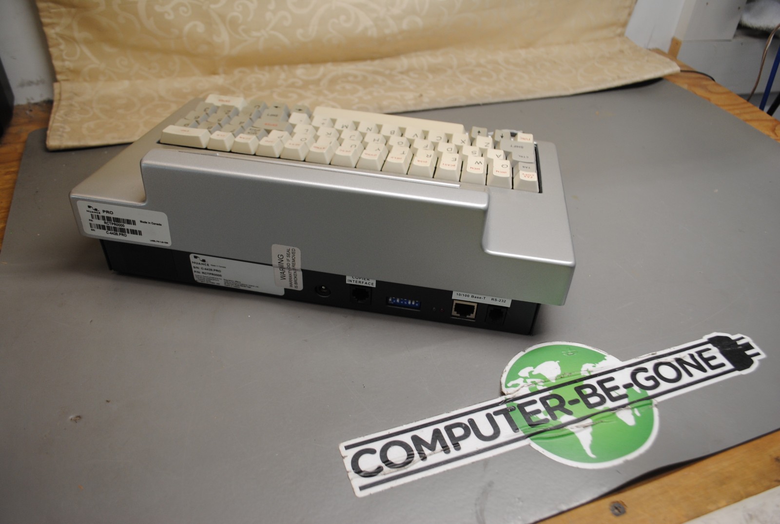 Nuance Copitrak Pro Terminal RCTPR0000 Document Acctng Copier Interface Tested
