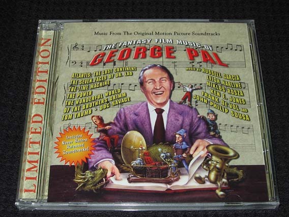 Mint Out of Print  - The Fantasy Film Music of George Pal - Factory Sealed!
