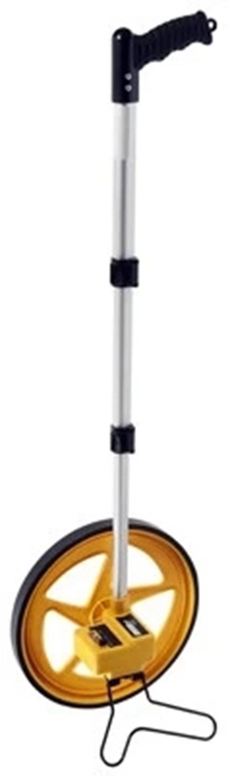 Johnson Measuring Wheel, Telescoping Handle, 3 Ft. Circumference - 1877-0200