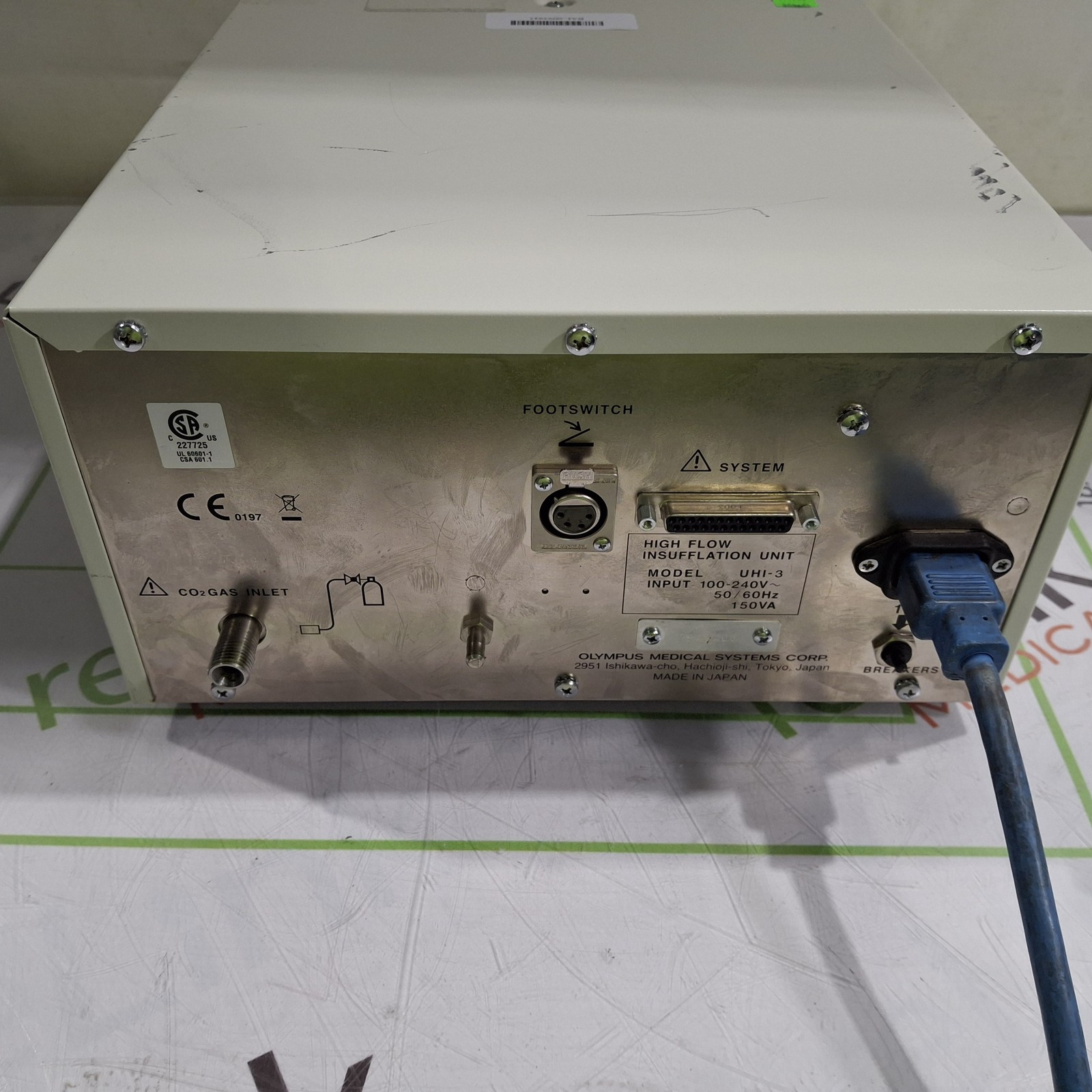 Olympus UHI-3 High Flow Insufflator