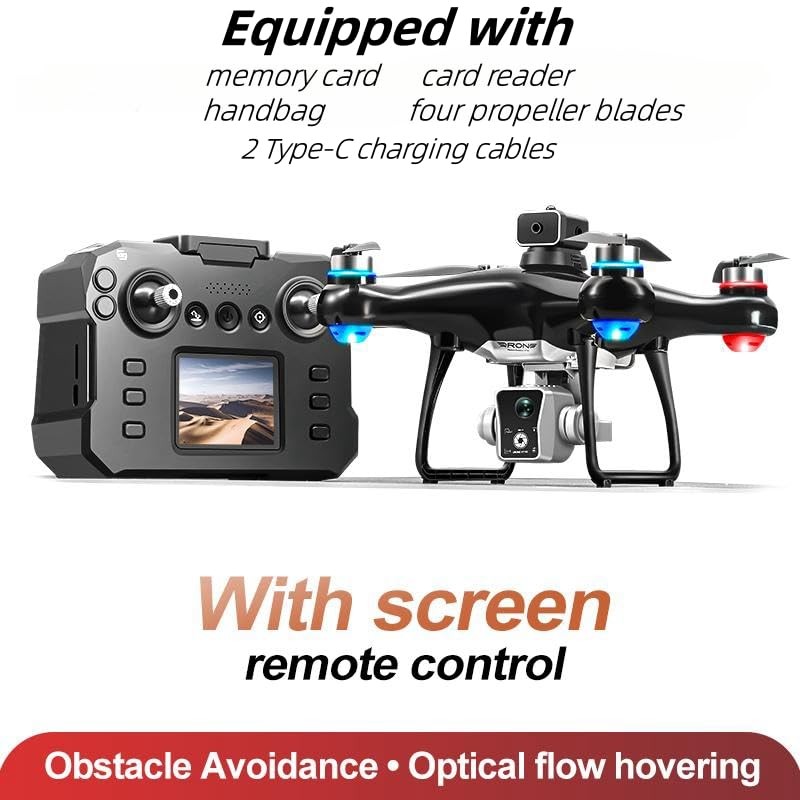 Hobby Drone With Screen On Controller, Airplane Helicopter With Dual