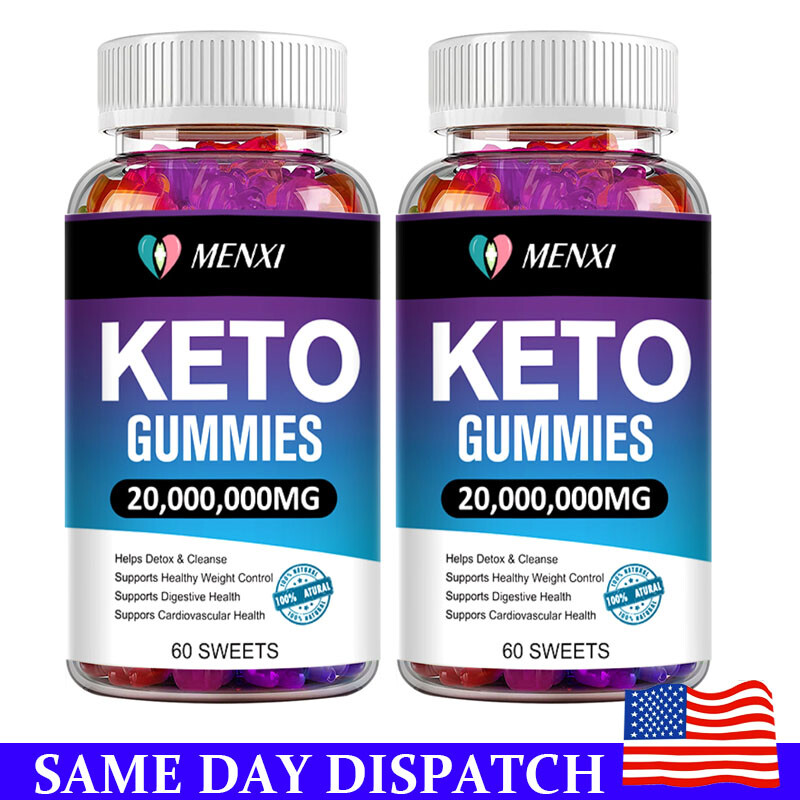 Keto ACV Gummies 20,000,000MG, Extreme Fit Keto Gummies for Weight Loss (2 Pack)