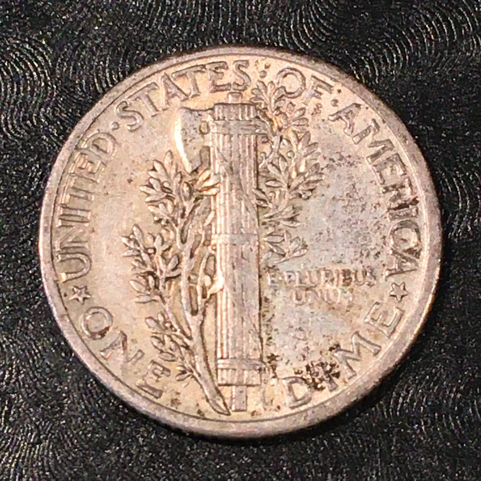 1936 Silver Mercury Dime - High Quality Scans #M410