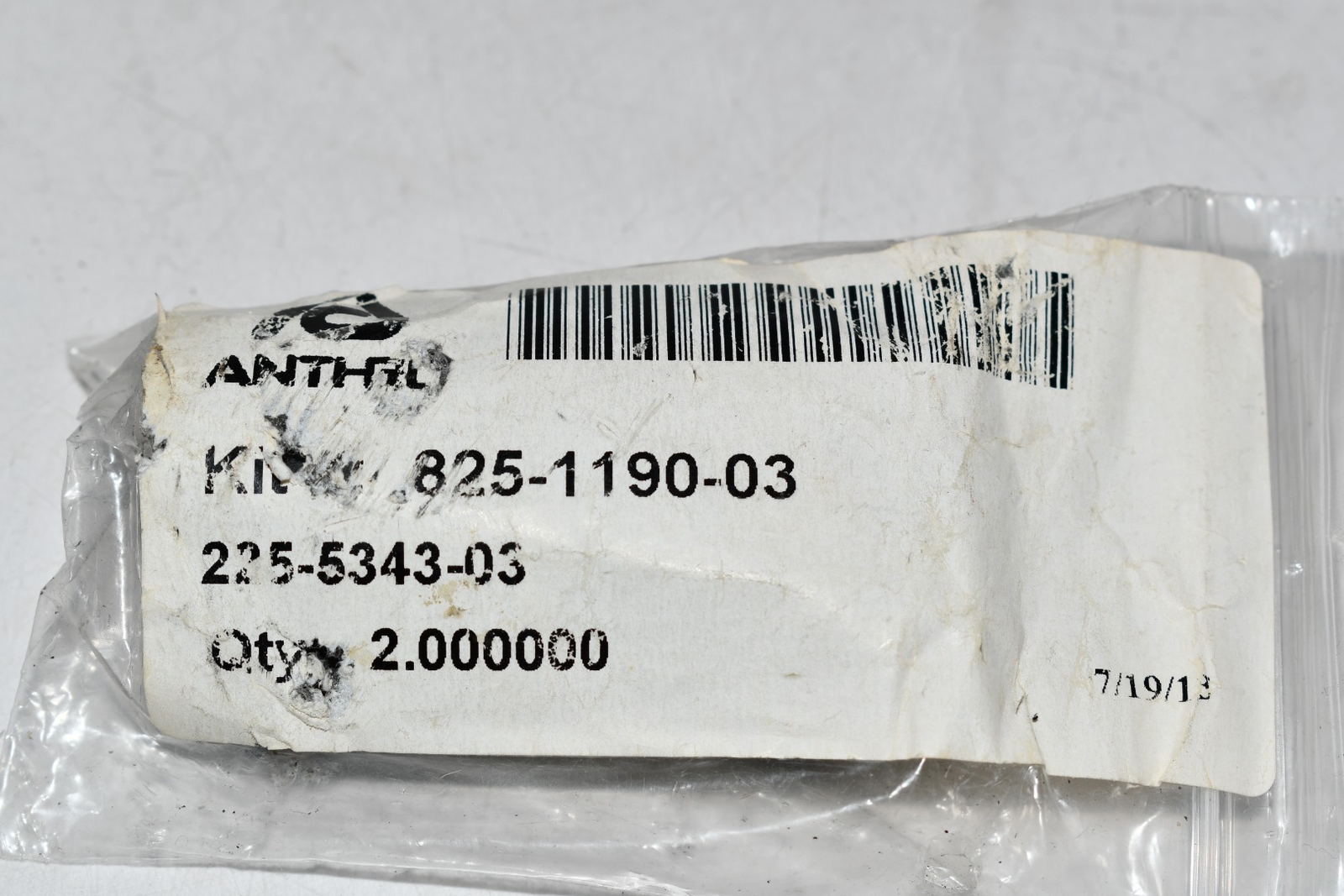 Pack of 2 NEW Anthro 825-1190-03 Bracket Kit 225-5343-03