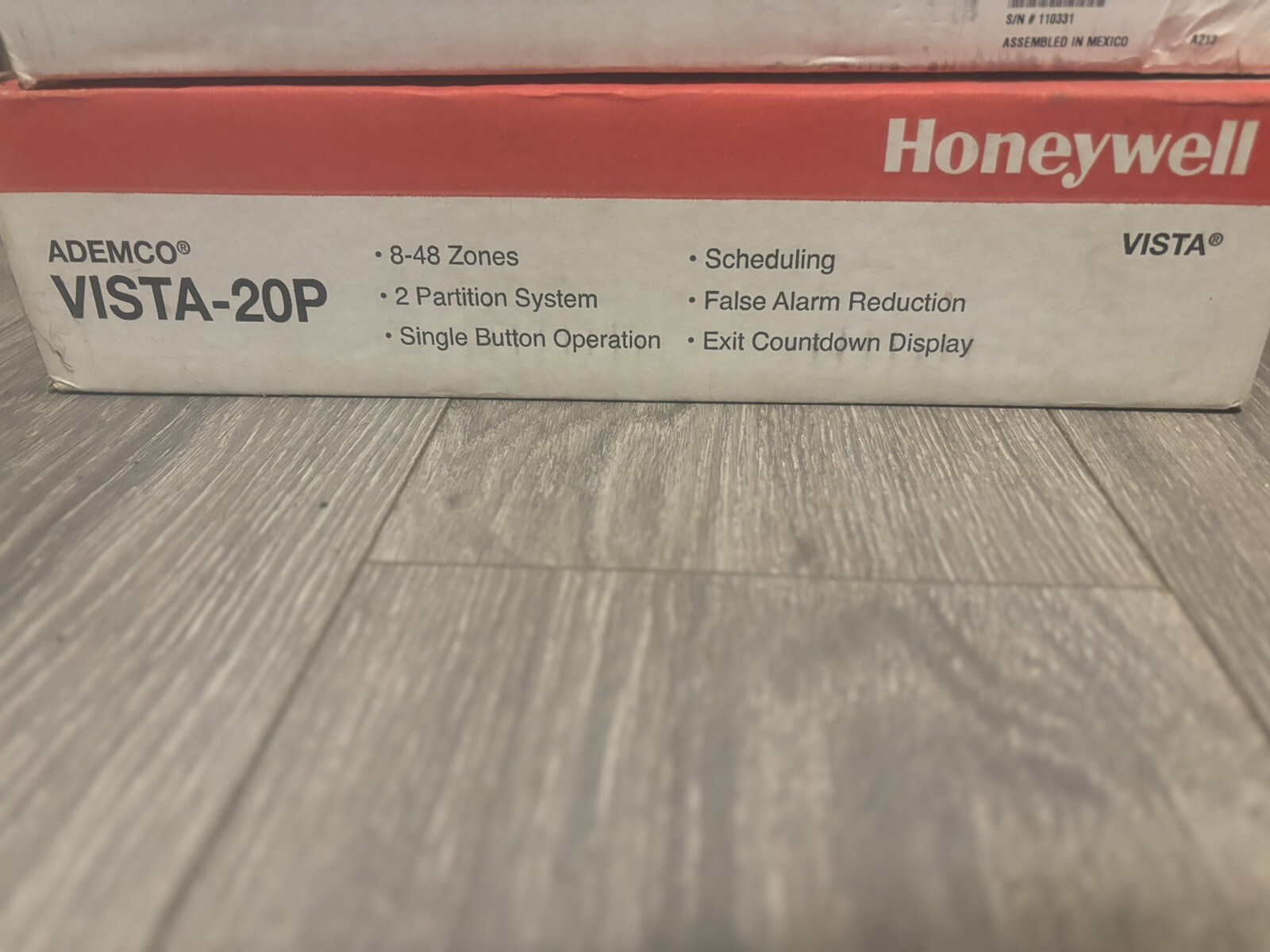 Honey Well Security Panel