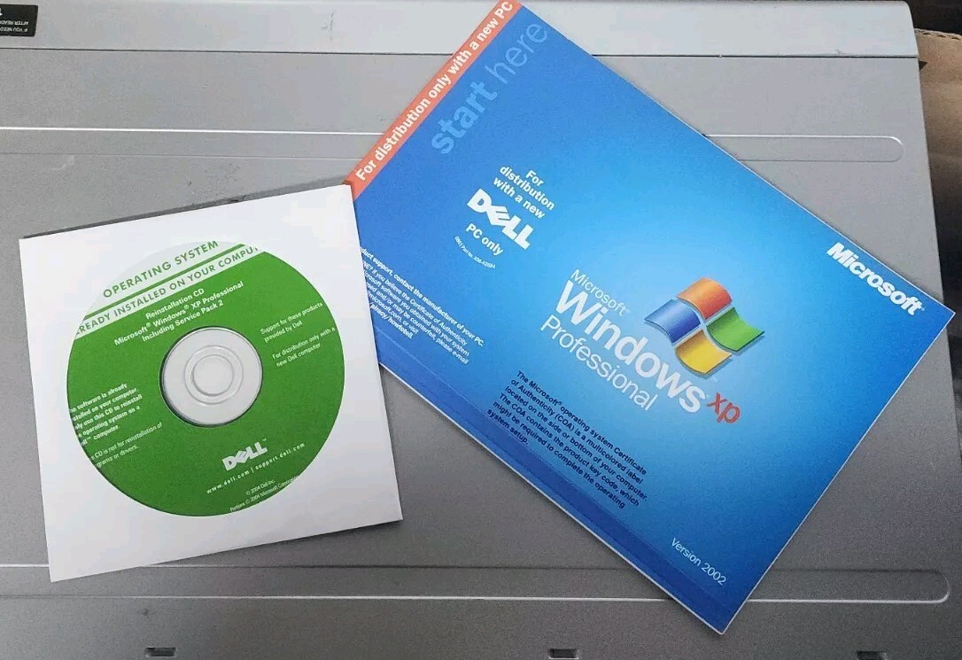 Dell Reinstallation CD Microsoft Windows XP Pro Service Pack 2 SP2 - Last One!!!