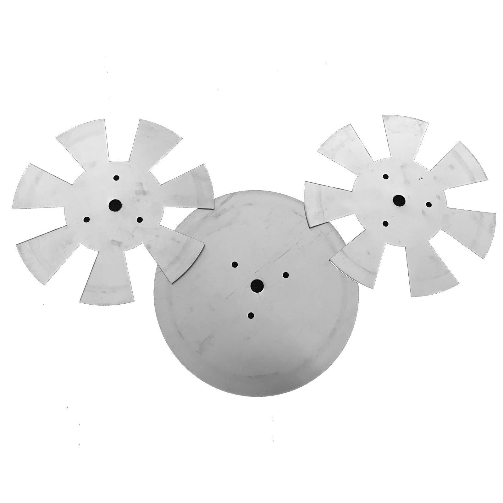 8" Chopper Cymbal Silver Alloy Clap Stack Cymbal for Drum Set