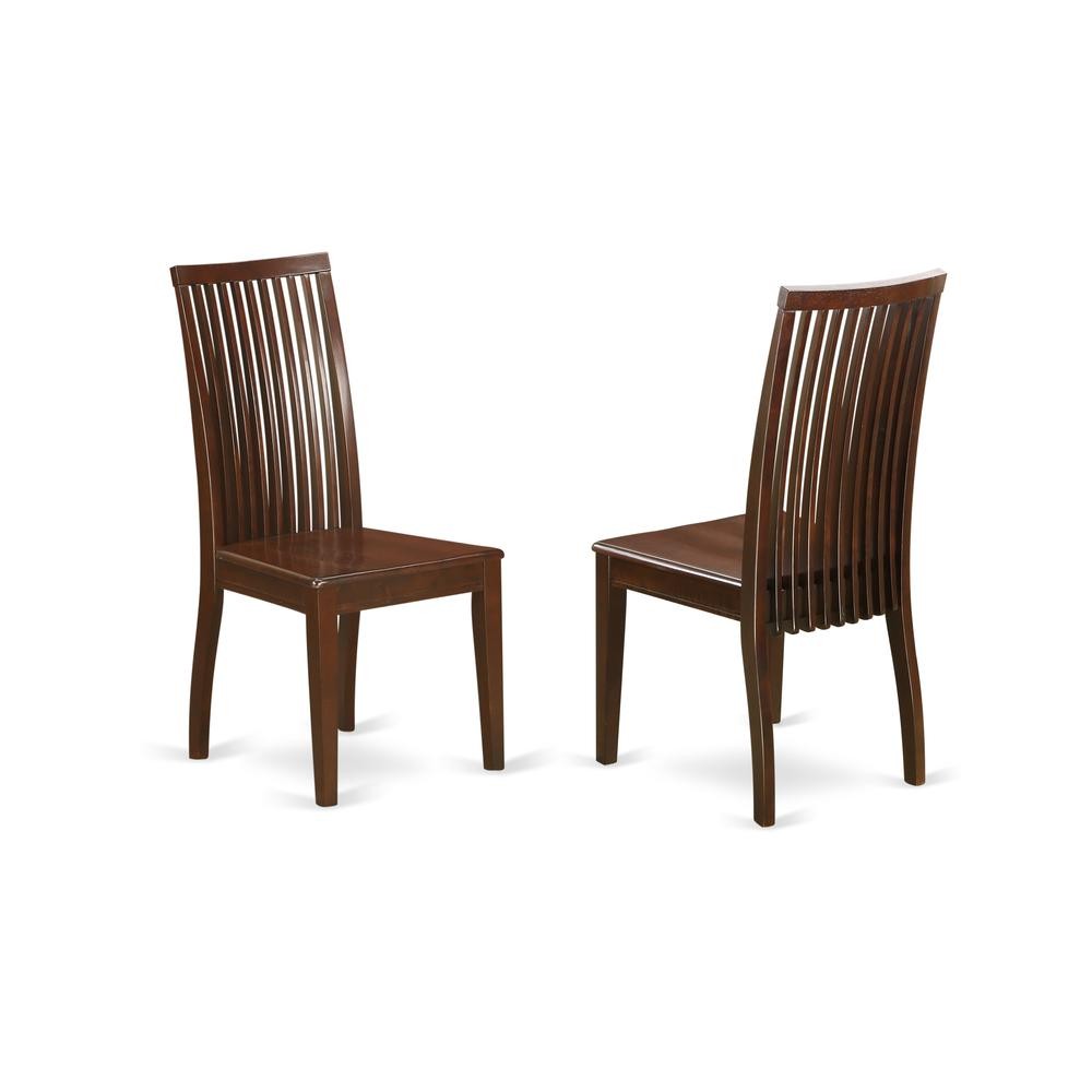 Dining Room Set Mahogany, HLIP3-MAH-W