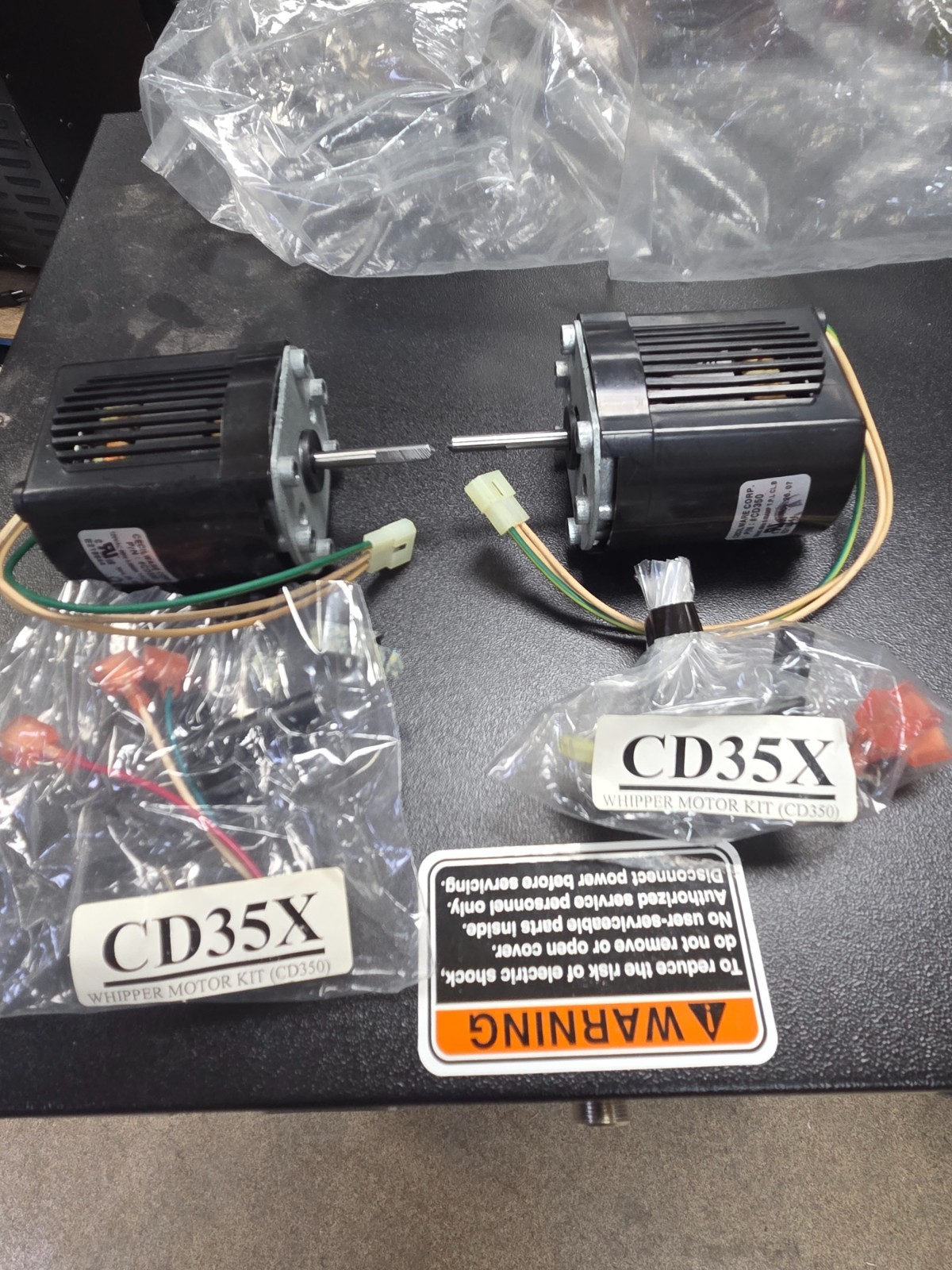 Grindmaster Cecilware Whipper Motor Kit- Complete- S&D ( CD35SL - Genuine OEM