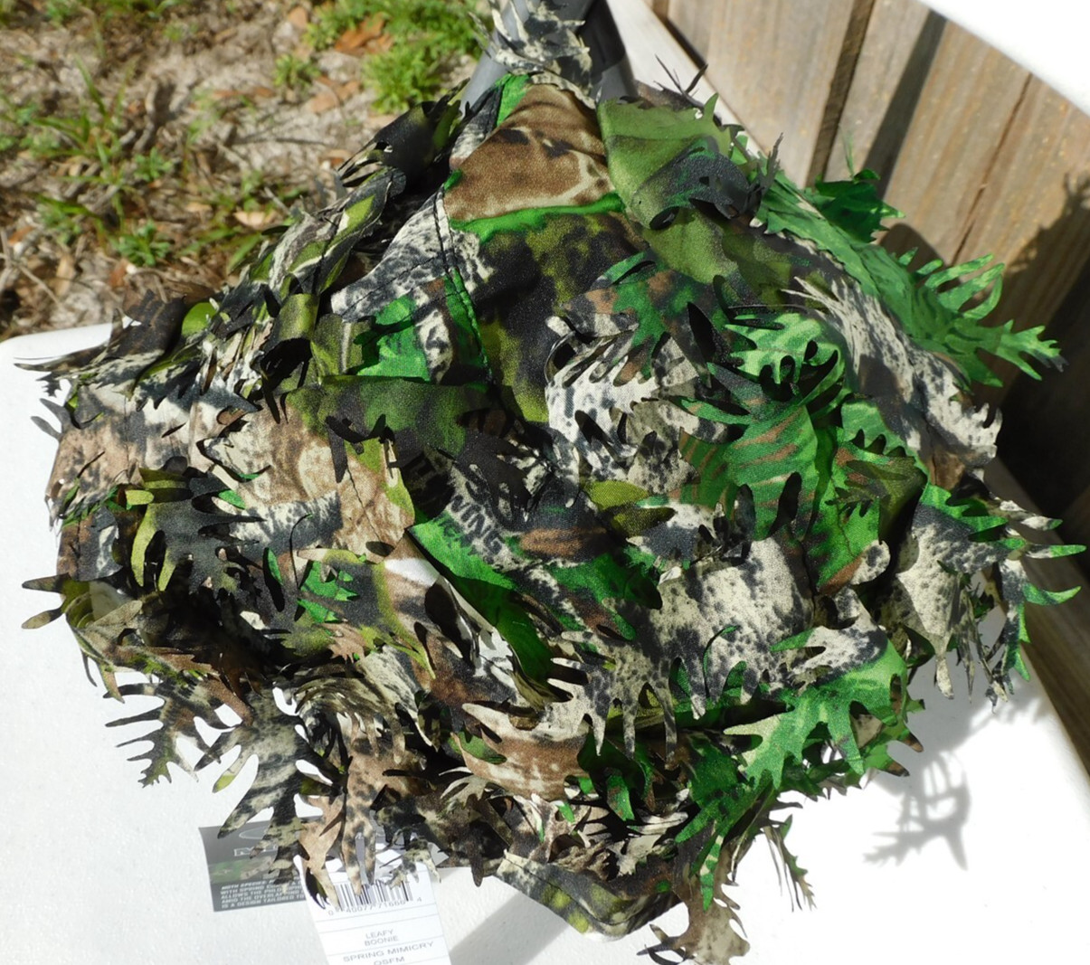 Mothwing Spring Mimicry 2.0 Deer Bow Hunting Camo 3D Leafy Boonie Bucket Hat
