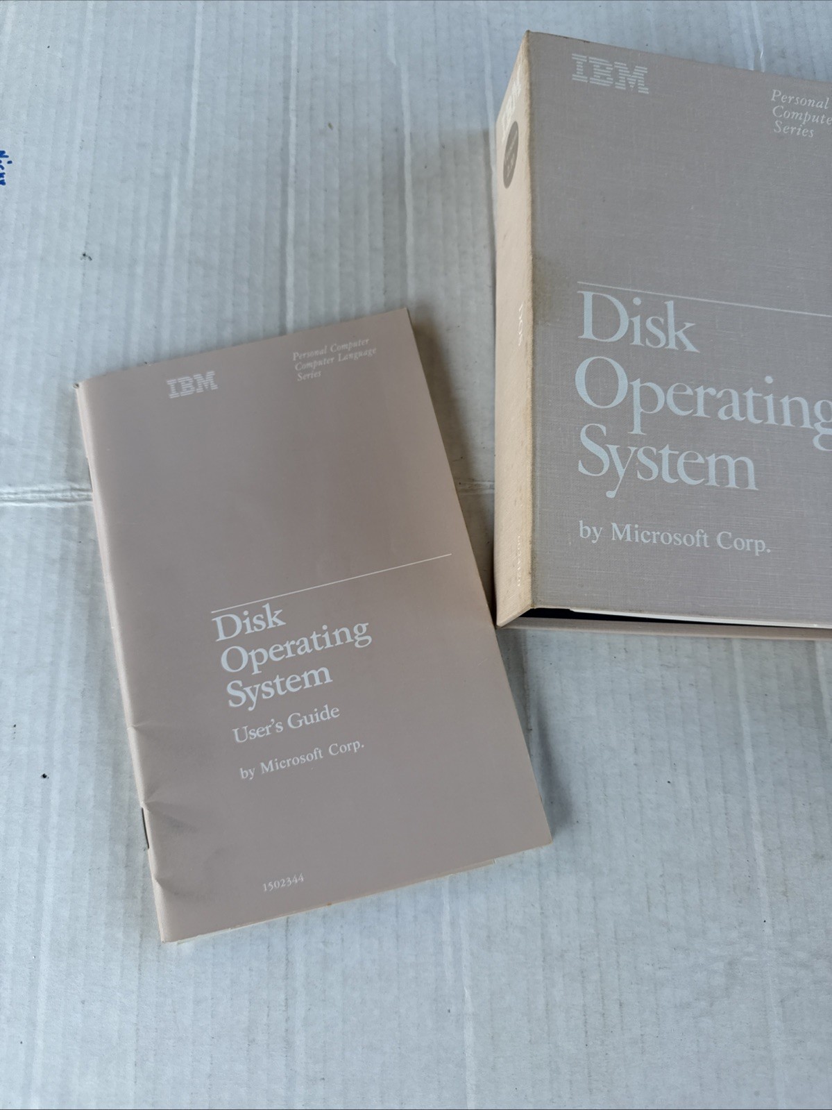 IBM DOS 2.10 6024120 Disk Operating System Missing Discs Vintage 1983