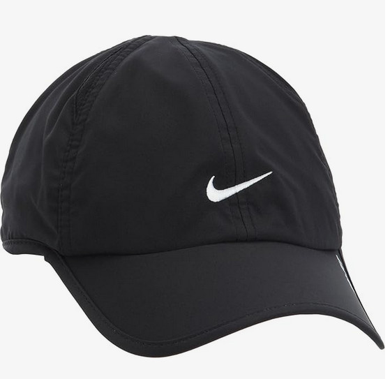 NEW NIKE 2014 Adult DRI-FIT FEATHERLIGHT Tennis/Pickleball Hat-Black 595510-010